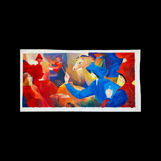 Caballos Siendo Pintados